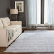 Pari 90 X 63 inch Silver Rug in 5 x 7