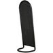 Duke 71 X 23.5 inch Matte Black Mirror