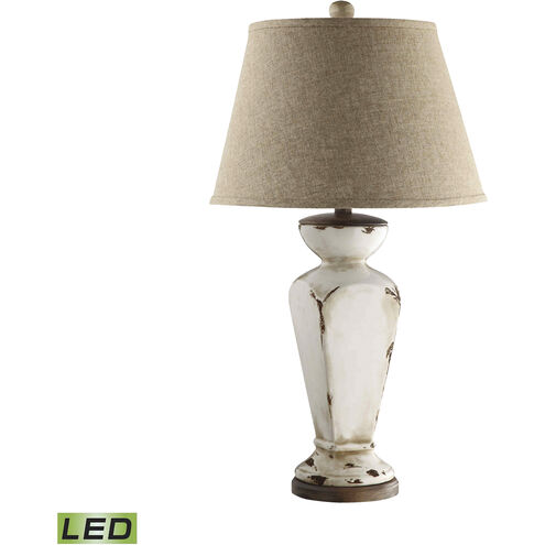 Cadence 32.25 inch 9.00 watt Antique Cream Table Lamp Portable Light