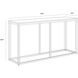 Ellery 60 X 16 inch Matte Black Console Table