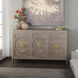 Brooks Straight Grain Ash Veneer In Gray Cabinet 