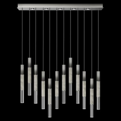 Antonia 17 Light 61 inch Silver Pendant Ceiling Light