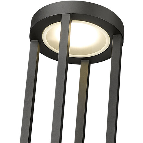 Leland LED 117.75 inch Sand Black Outdoor Post Mounted Fixture