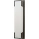 Titon LED 4.7 inch Matte Black ADA Wall Sconce Wall Light