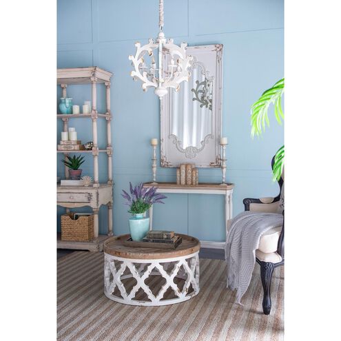 Anita 32 X 31.9 inch Natural/White Coffee Table