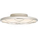 Peter Bristol Dot LED 13.75 inch Polished Nickel Flush Mount Ceiling Light