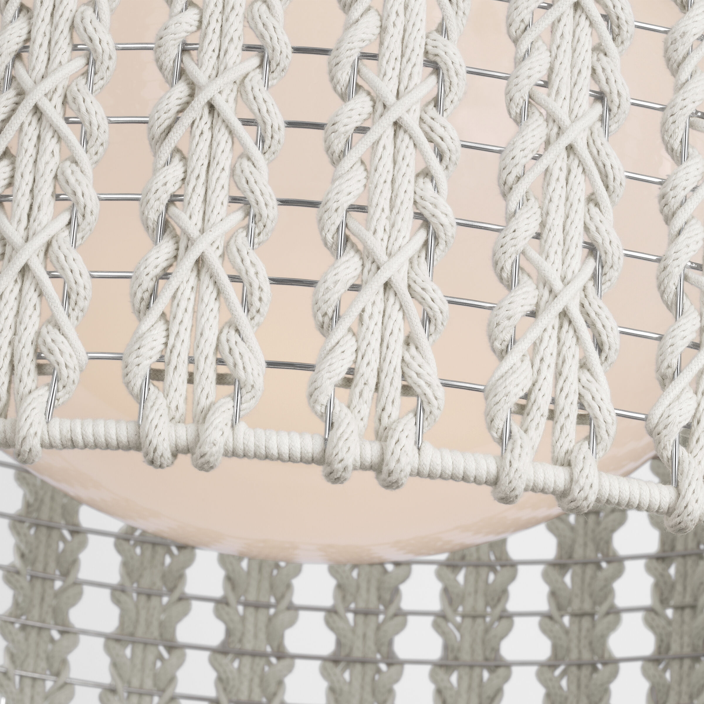 Fisher Weisman Catania LED 29 inch Polished Nickel Hanging Shade Ceiling Light