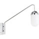 Kace 1 Light 4.8 inch Chrome Wall sconce Wall Light