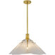 Milton 5 Light 25.25 inch Light Gold Pendant Ceiling Light