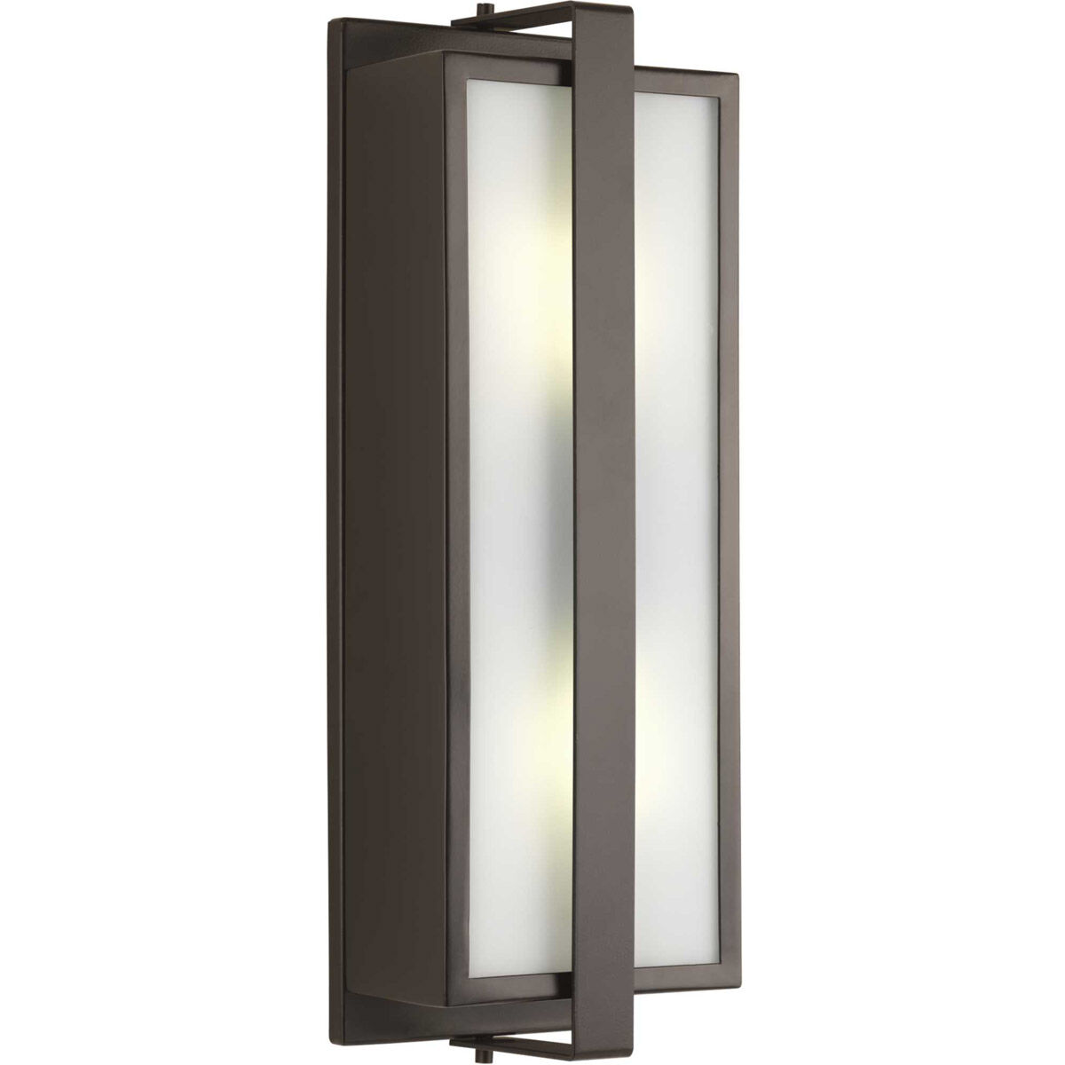 Diverge 2 Light 18 inch Architectural Bronze Outdoor Wall Lantern, Medium 