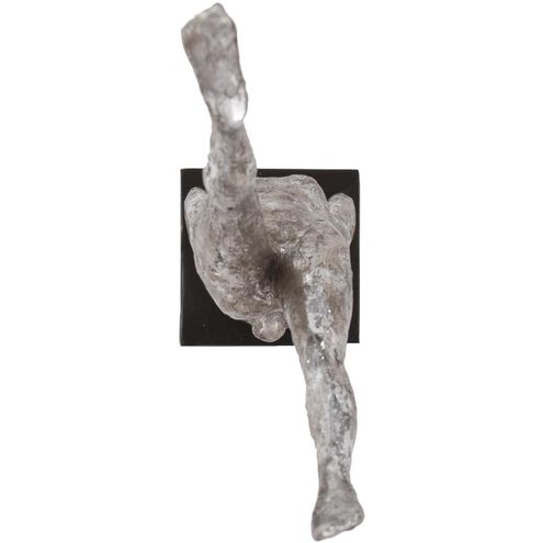 Yoga Pose Silver Figure, Forearm Stand