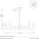 Griff 8 Light 39 inch English Bronze and English Bronze Chandelier Ceiling Light