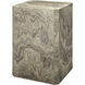 Vale 22 X 14 inch Sand Grey Side Table, Inline