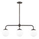 Paige 3 Light 37 inch Old Bronze Pendant Ceiling Light