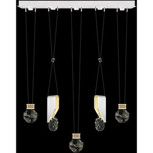 Aria 10 Light 43 inch White Pendant Ceiling Light