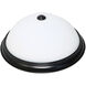 Brentwood LED 14 inch Mahogany Bronze Flush Mount Ceiling Light