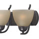 Kingston 3 Light 20 inch Oil Rubbed Bronze Bath Bar Wall Light