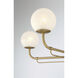 Whitehall 5 Light 38 inch Legacy Brass Chandelier Ceiling Light
