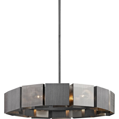 Impression 14 Light 36.25 inch Graphite/Burnished Nickel Chandelier Ceiling Light