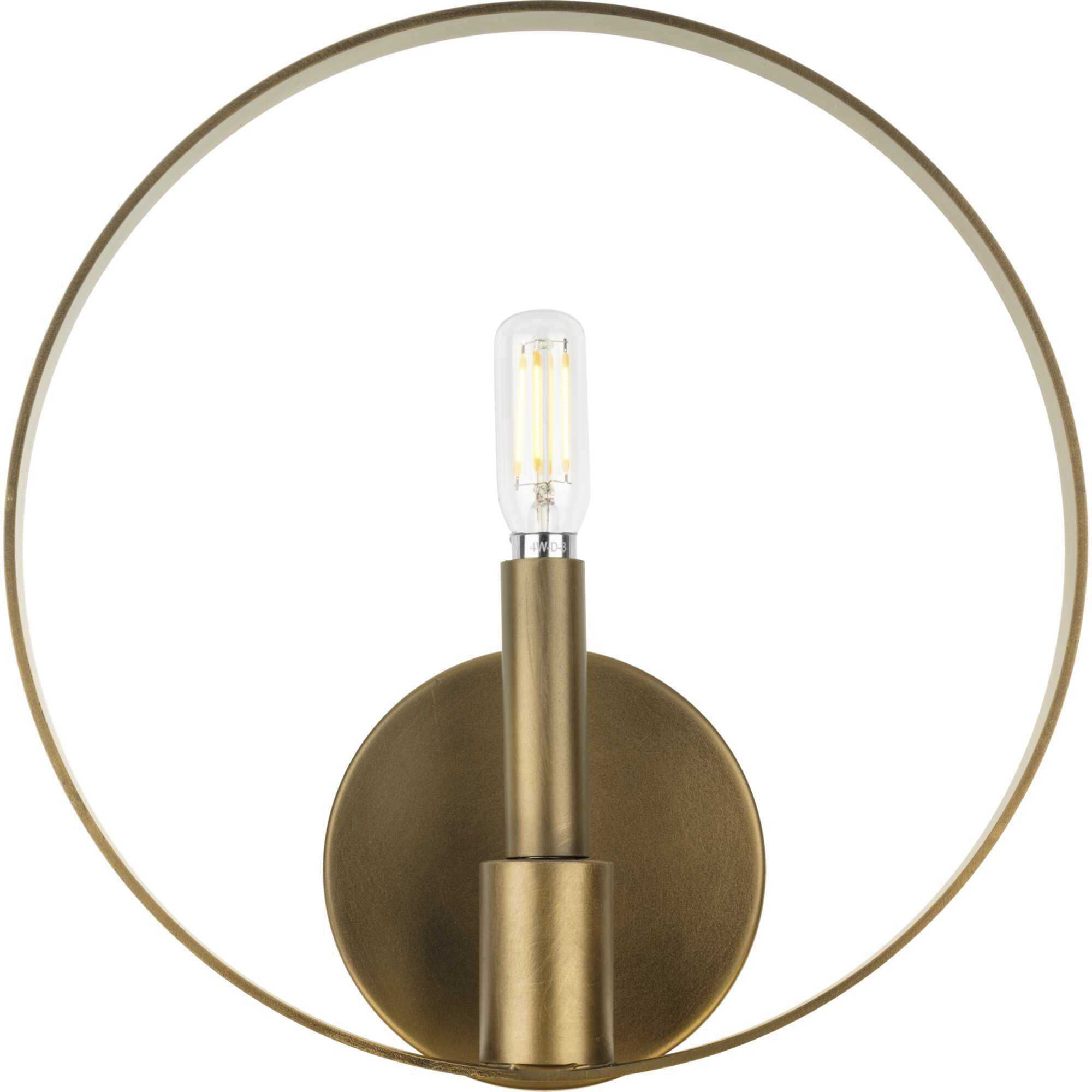 Breckenridge 1 Light 3 inch Aged Bronze ADA Wall Bracket Wall Light, Design Series