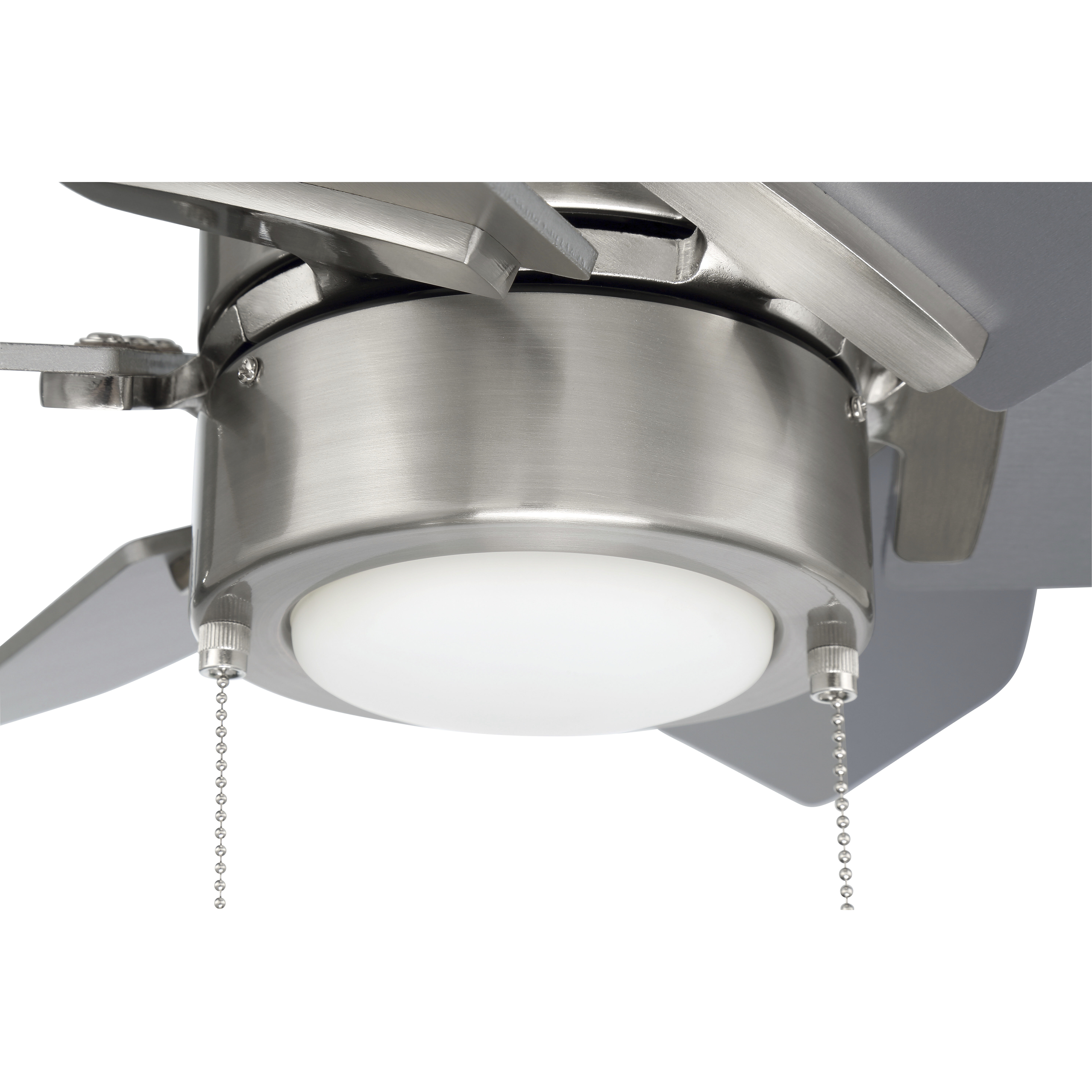 Propel II 24 inch Brushed Polished Nickel with Brushed Nickel/Brushed Nickel Blades Ceiling Fan