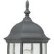 Covington 1 Light 21.5 inch Black Outdoor Sconce