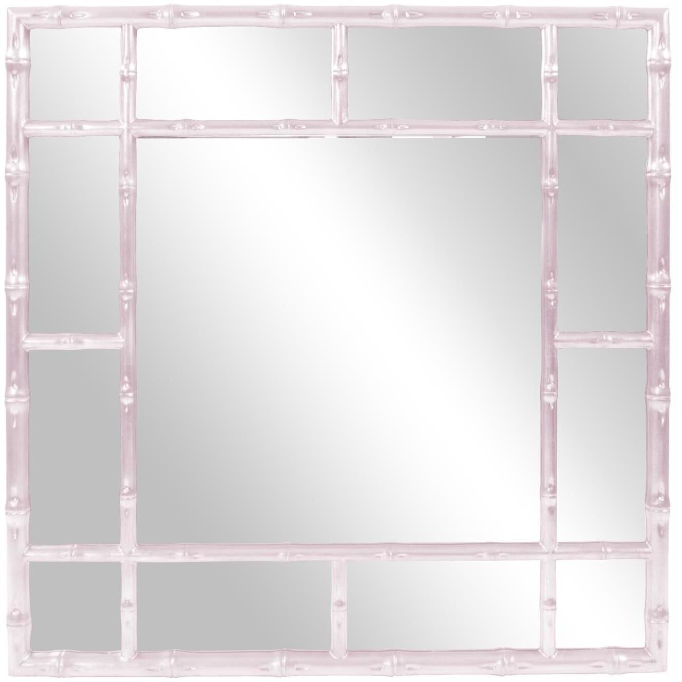 Bamboo 40 X 40 inch Lilac Mirror