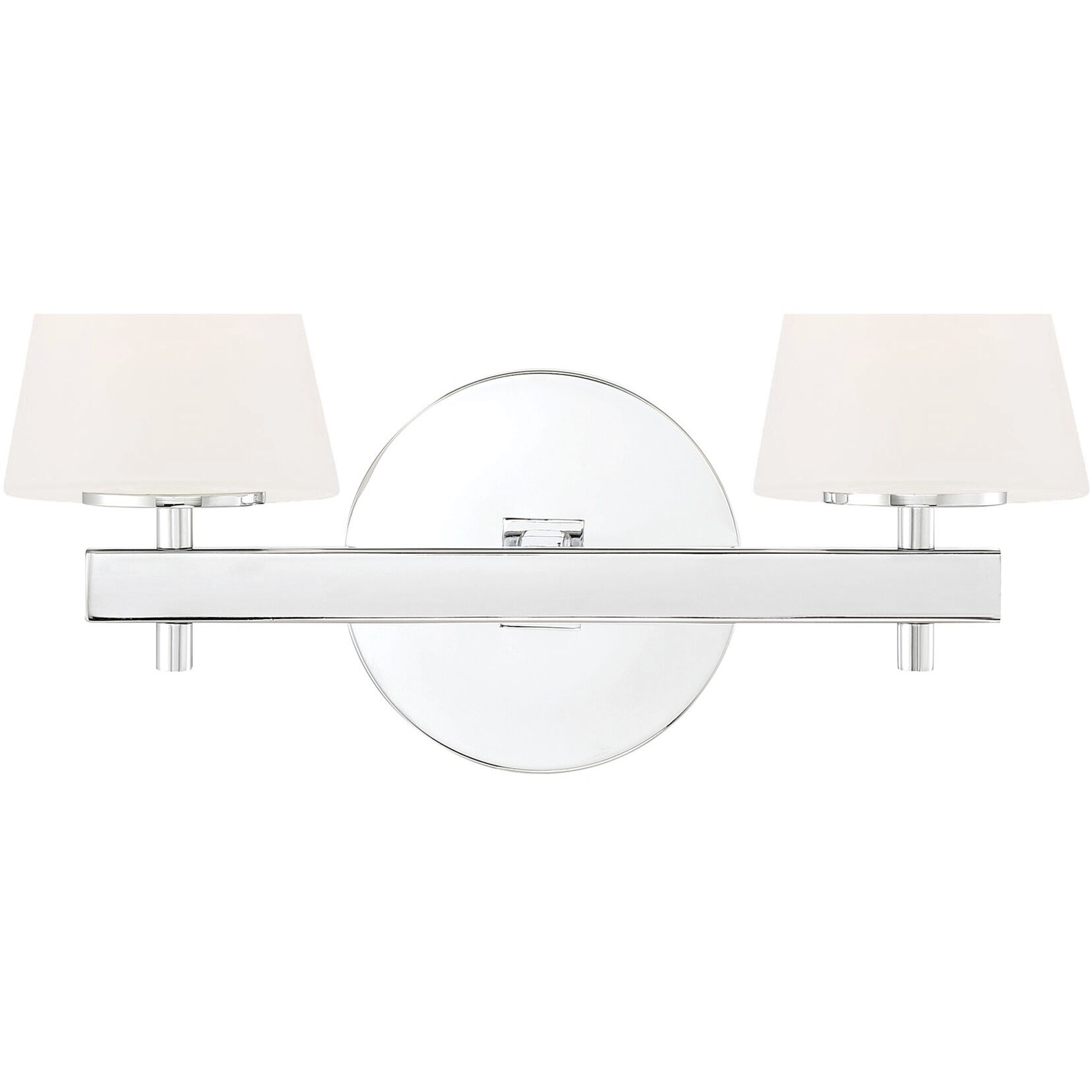 Harleigh 2 Light 15.75 inch Chrome Bathroom Vanity Wall Light