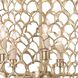 Cabana 5 Light 23 inch Natural Brass Chandelier Ceiling Light