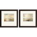 Waterside Collection Metallic Bronze With A Pewter Lip Framed Art