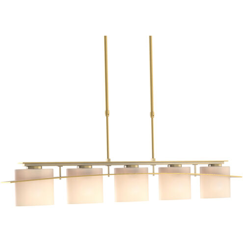 Arc Ellipse 5 Light 41.9 inch Modern Brass Pendant Ceiling Light