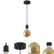 Port Nine Bare G40 LED 2.25 inch Matte Black Pendant Ceiling Light