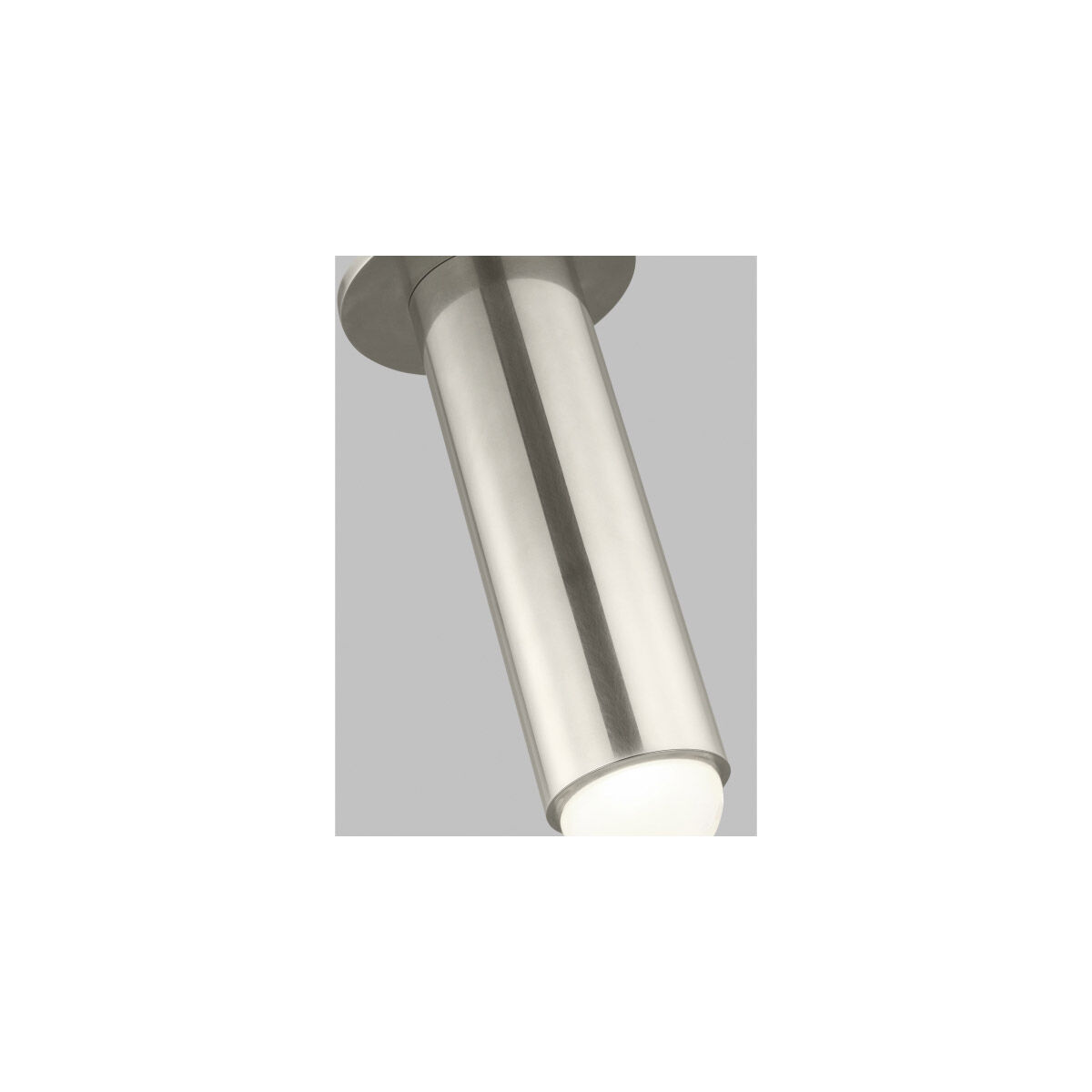 Kelly Wearstler Ebell LED 4.5 inch Antique Nickel Flush Mount Ceiling Light, Integrated LED