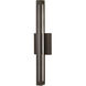 Vue LED 26 inch Bronze Outdoor Wall Mount Lantern, Large