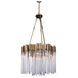 Matrix 9 Light 25 inch Havana Gold Chandelier Ceiling Light