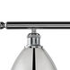 Ballston Dome 3 Light 36 inch Polished Chrome Island Light Ceiling Light