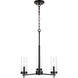 Sean Lavin Zire 3 Light 18 inch Midnight Black Chandelier Ceiling Light