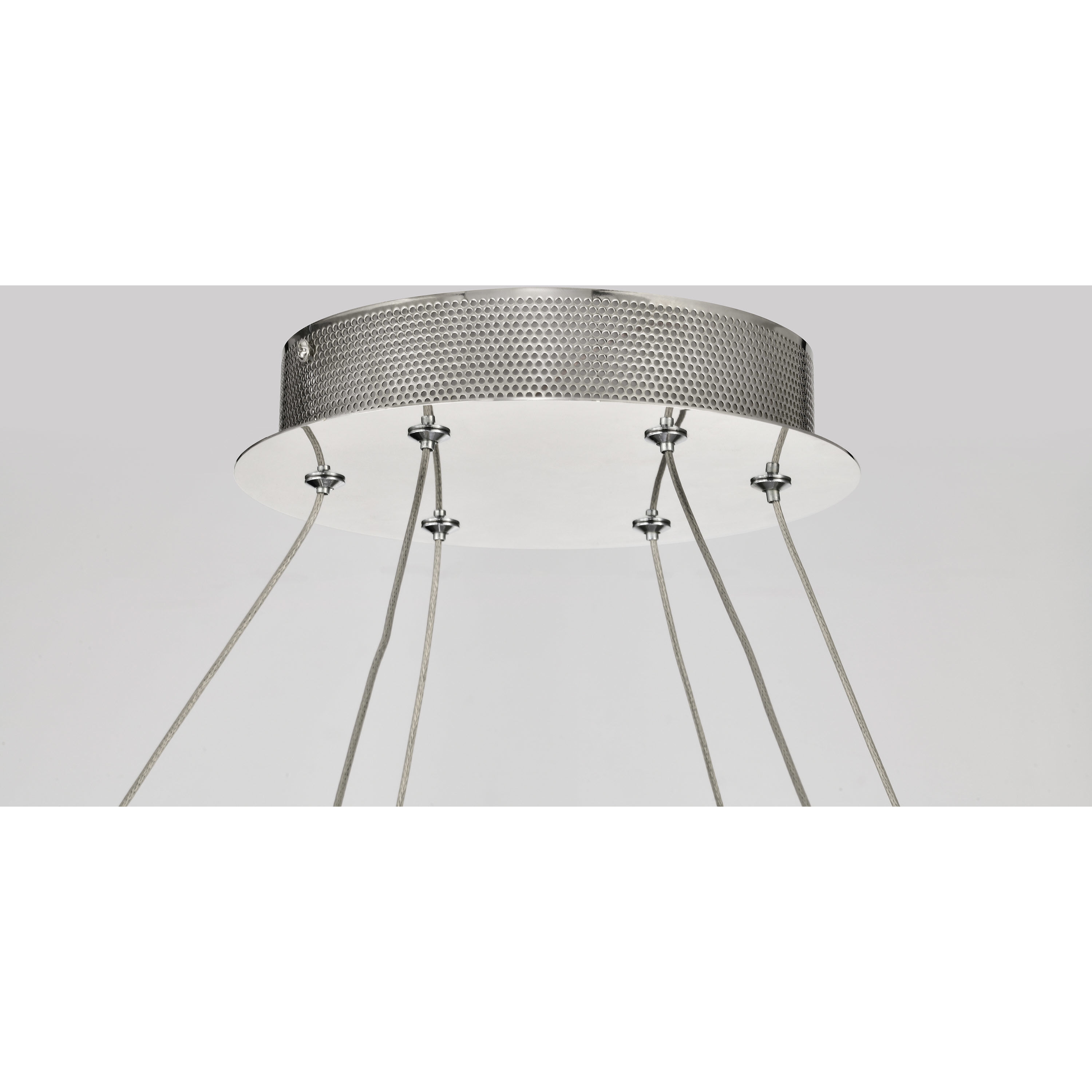 Sylas LED 37.4 inch Polished Nickel Pendant Ceiling Light