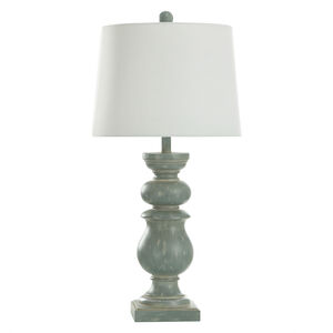 Darcy 30.25 inch 150.00 watt Blue and Green Table Lamp Portable Light