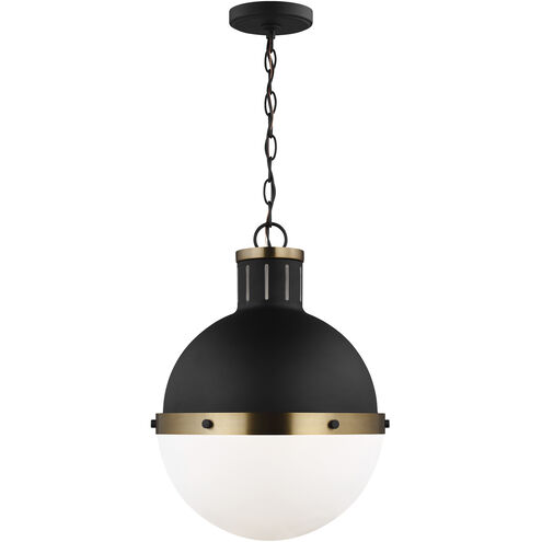 TOB by Thomas O'Brien Hanks LED 13.25 inch Midnight Black Pendant Ceiling Light