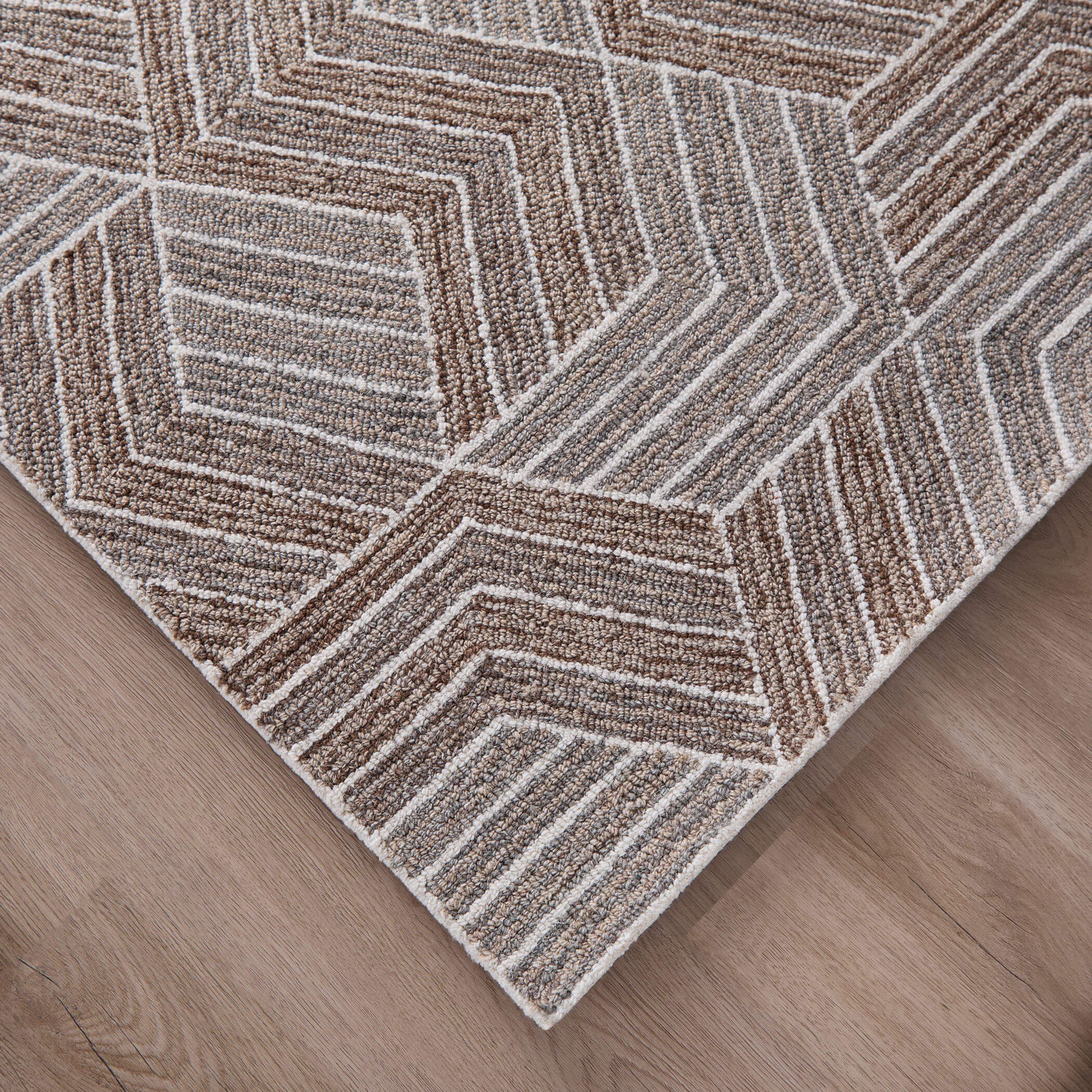 Sachin 36 X 24 inch Brown Rug in 2 x 3