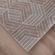 Sachin 90 X 63 inch Brown Rug in 5 x 7