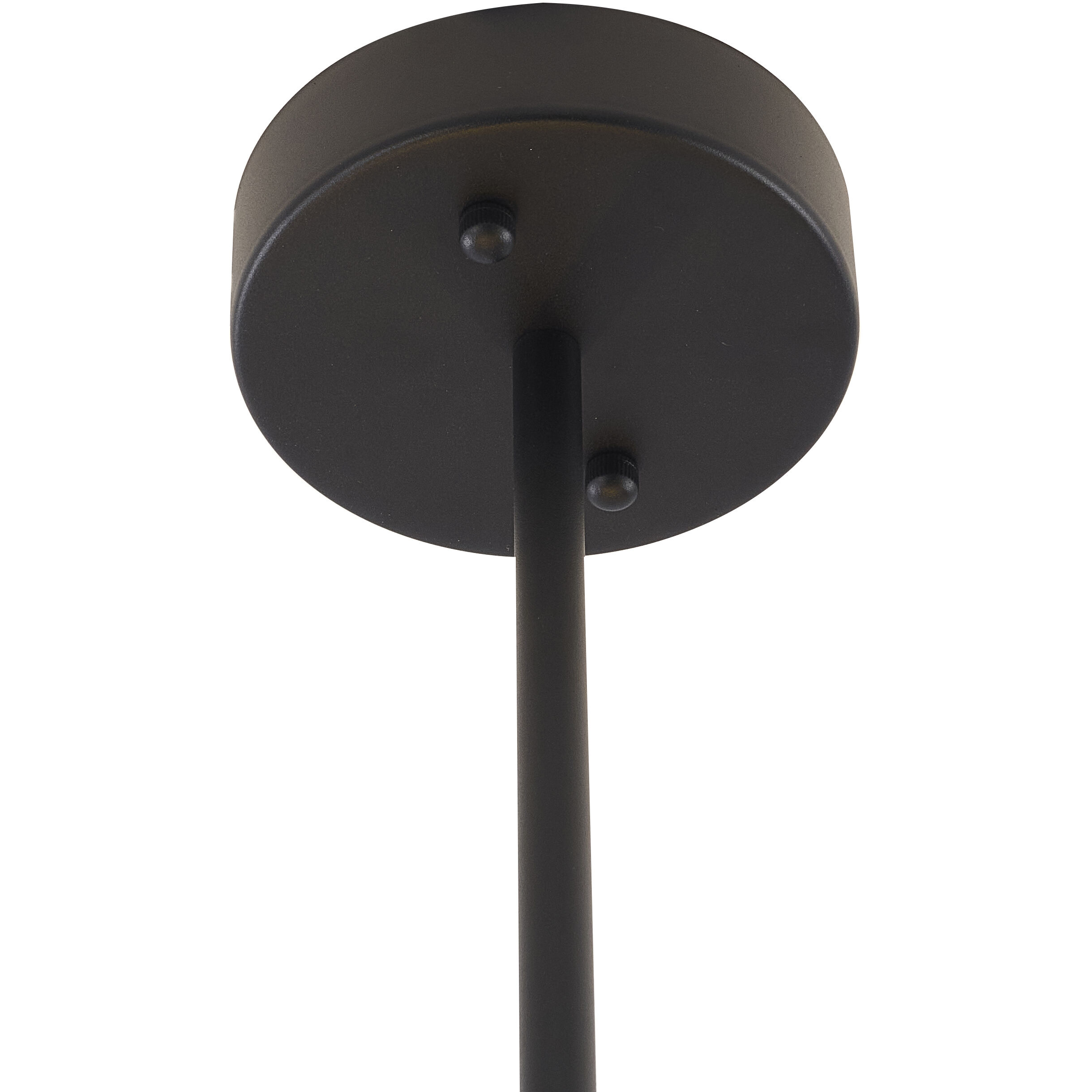 Canada LED 33.5 inch Black & Shiny Brass Chandelier Ceiling Light