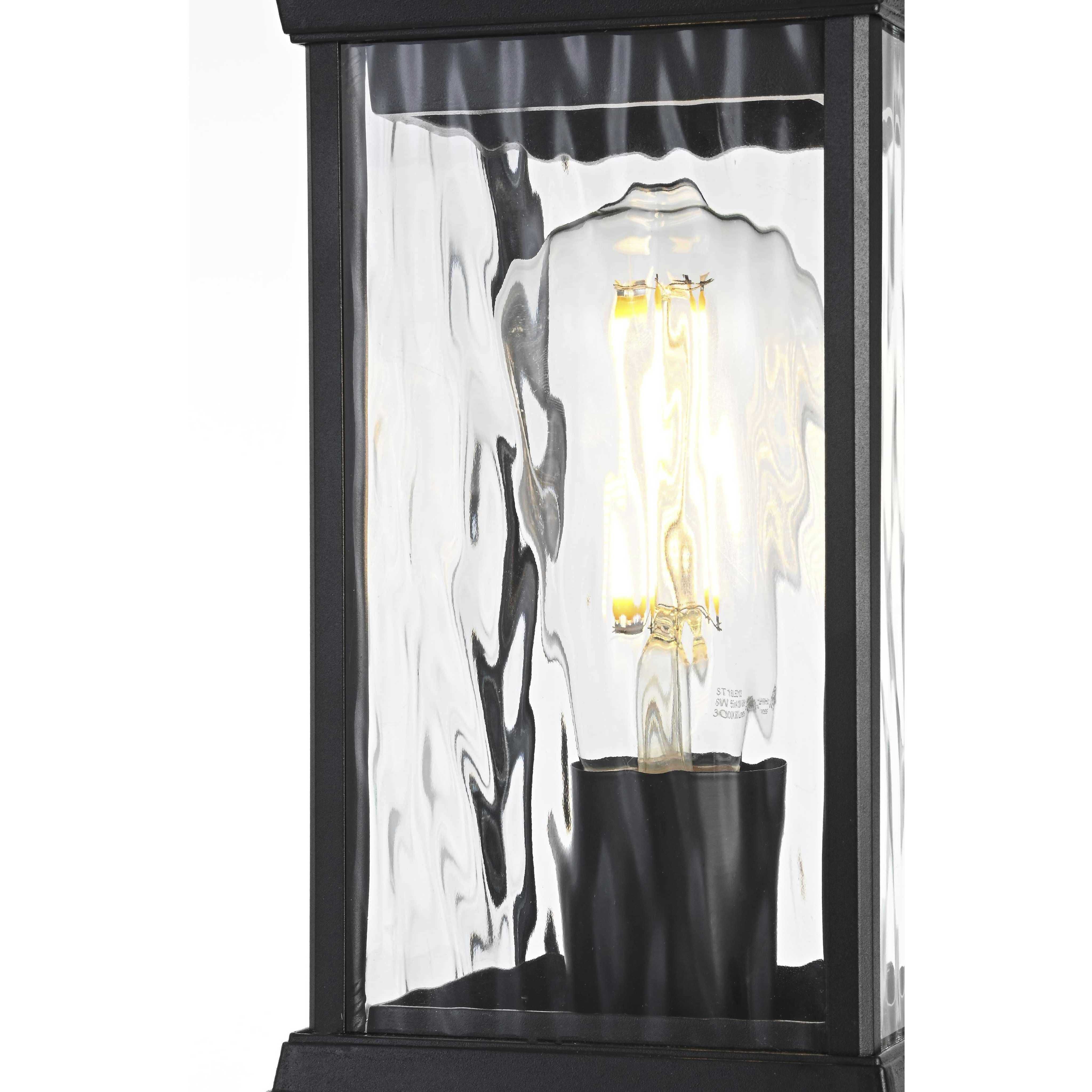 Mascher 1 Light 14 inch Black Outdoor Post Light