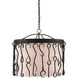 Marginalia 4 Light 28.5 inch Old Iron Chandelier Ceiling Light
