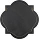 Ogee 27 X 27 inch Black with Clear Wall Mirror