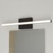 Ashburn LED 24 inch Matte Black Bathroom Light Wall Light
