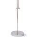 Arc 84 inch 100.00 watt Polished Nickel Floor Lamp Portable Light