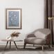 Florals Collection Blue Framed Art