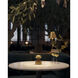 Galavant 12 inch 3 watt Polished Antique Brass Cordless Table Lamp Portable Light